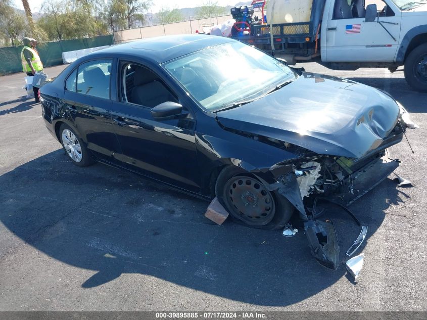 2012 VOLKSWAGEN JETTA 2.0L S