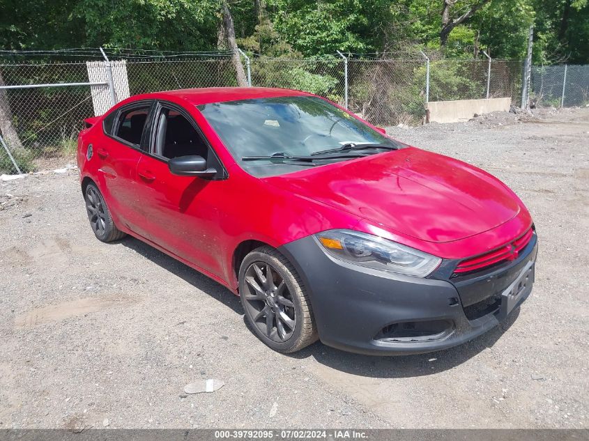 2013 DODGE DART RALLYE