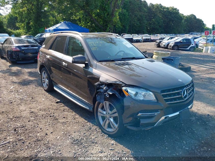 2013 MERCEDES-BENZ ML 350 4MATIC