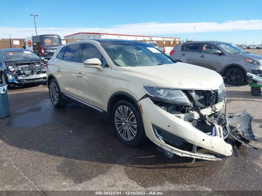 2016 LINCOLN MKX RESERVE