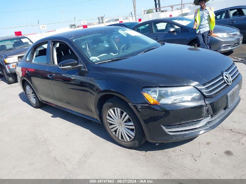 2015 VOLKSWAGEN PASSAT 1.8T S