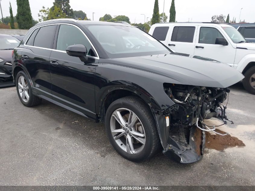 2020 AUDI Q3 PREMIUM PLUS 45 TFSI S LINE QUATTRO TIPTRONIC