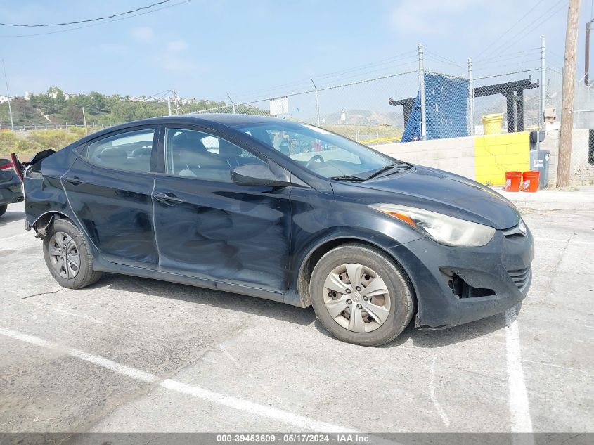 2016 HYUNDAI ELANTRA SE