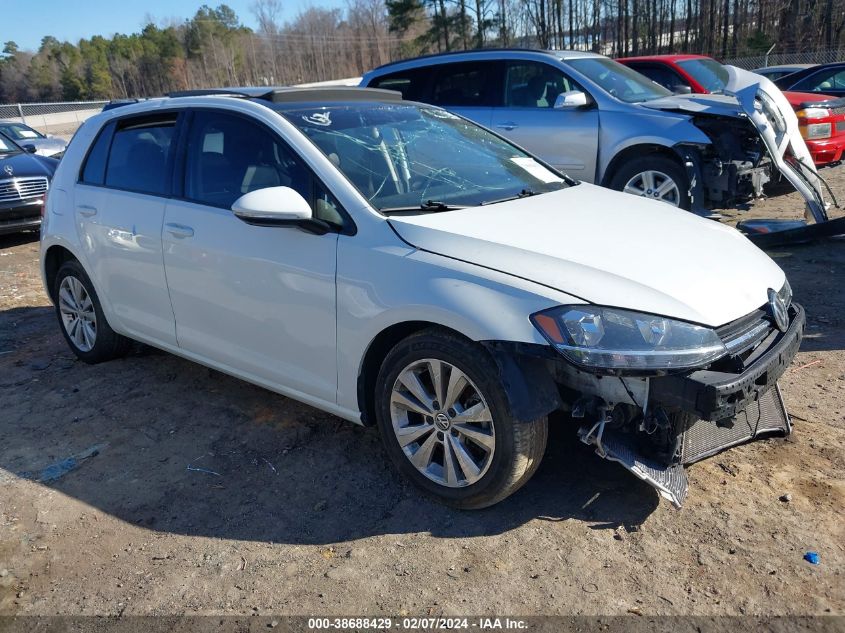 2020 VOLKSWAGEN GOLF 1.4T TSI