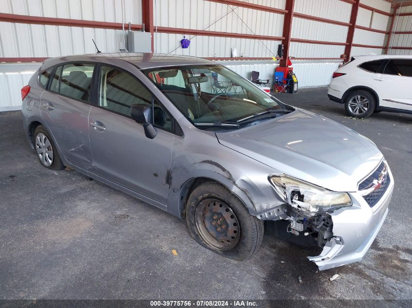 2012 SUBARU IMPREZA 2.0I