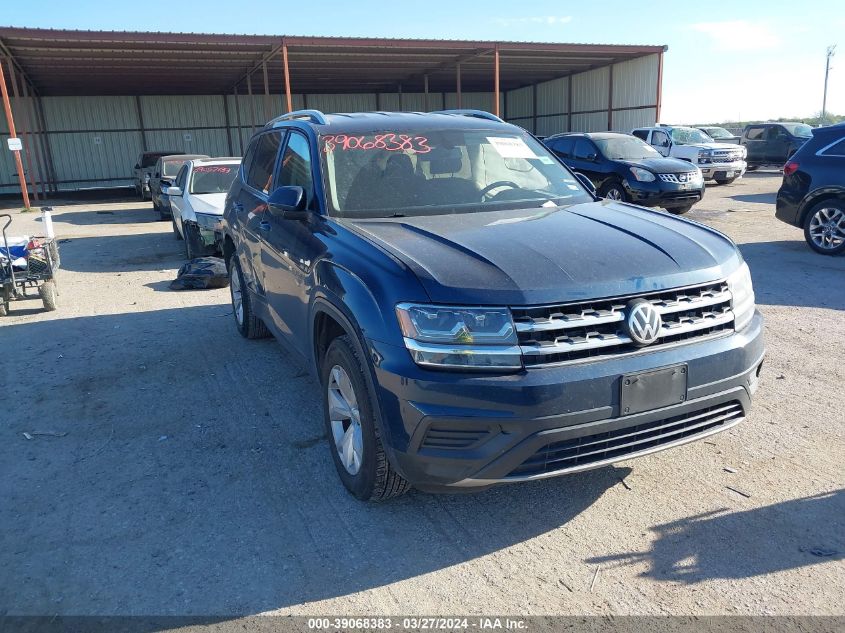 2019 VOLKSWAGEN ATLAS 2.0T S