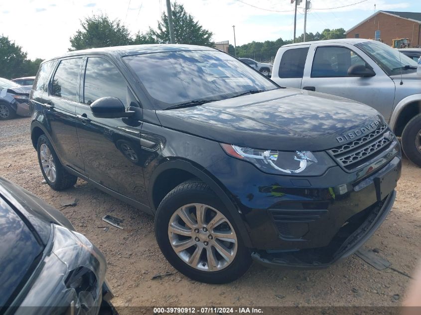 2019 LAND ROVER DISCOVERY SPORT SE