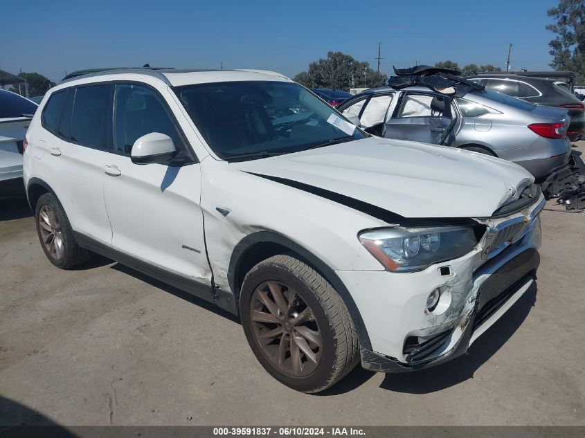 2017 BMW X3 SDRIVE28I