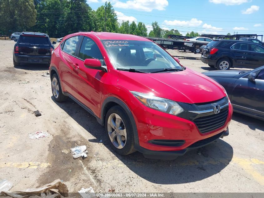 2017 HONDA HR-V LX