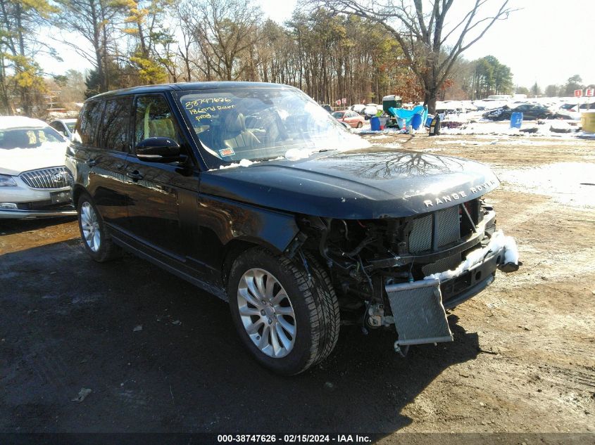 2018 LAND ROVER RANGE ROVER 3.0L V6 TURBOCHARGED DIESEL HSE TD6