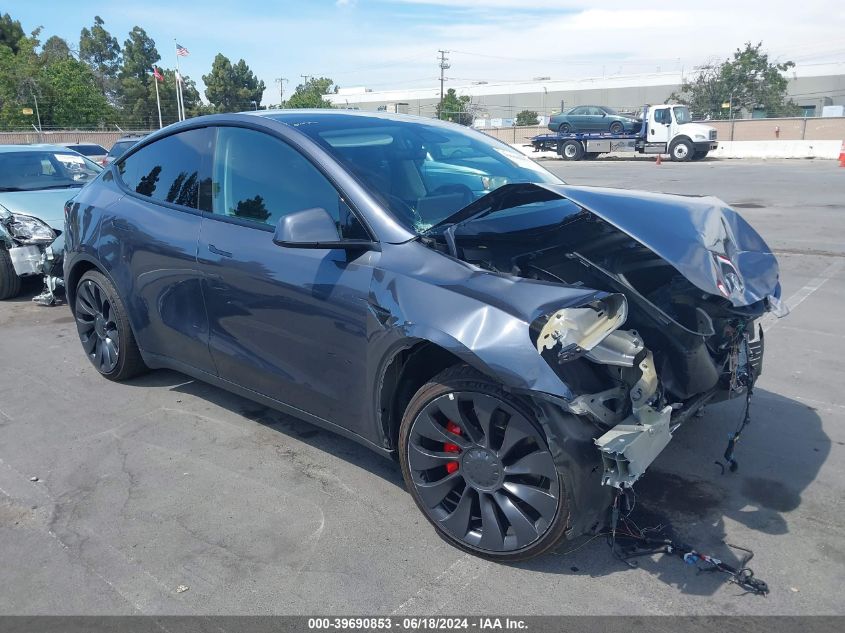 2022 TESLA MODEL Y PERFORMANCE DUAL MOTOR ALL-WHEEL DRIVE