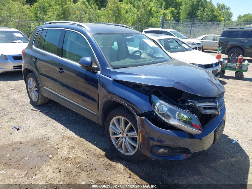 2013 VOLKSWAGEN TIGUAN S/SE/SEL