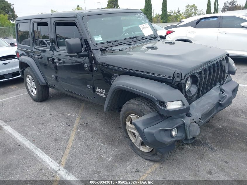 2021 JEEP WRANGLER UNLIMITED SPORT S 4X4