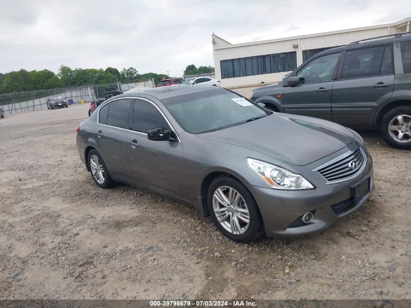 2013 INFINITI G37 JOURNEY