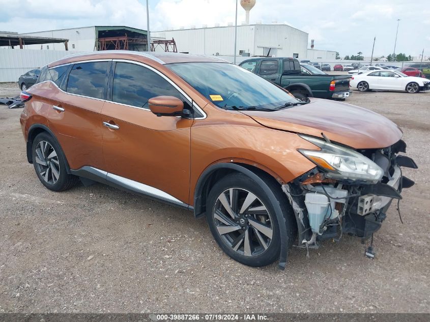 2016 NISSAN MURANO PLATINUM