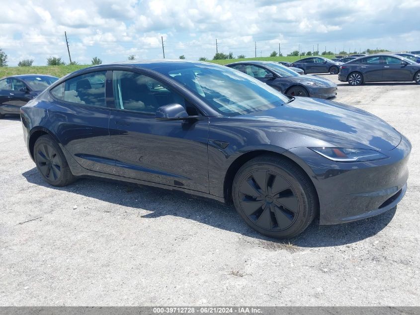 2024 TESLA MODEL 3