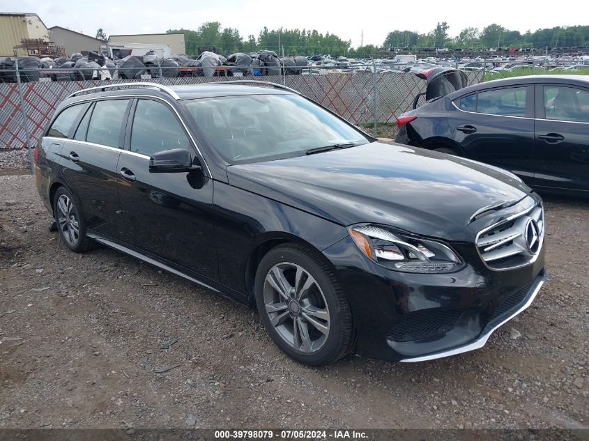 2014 MERCEDES-BENZ E 350 4MATIC