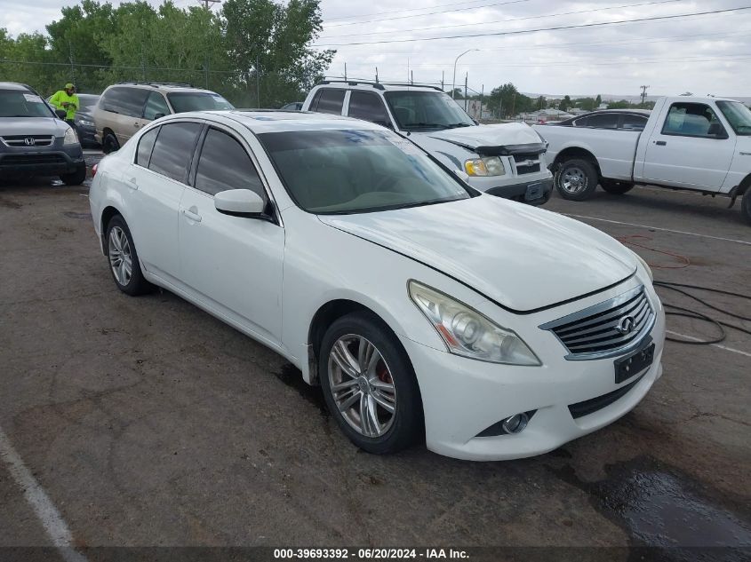 2011 INFINITI G37X