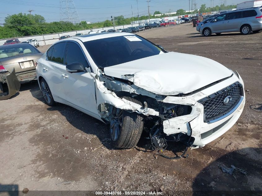 2018 INFINITI Q50 3.0T RED SPORT 400