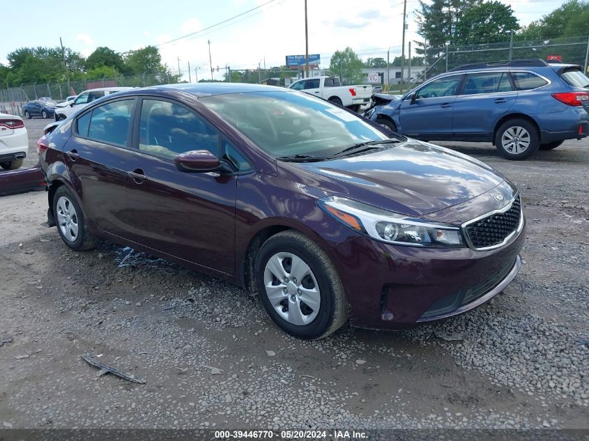 2018 KIA FORTE LX