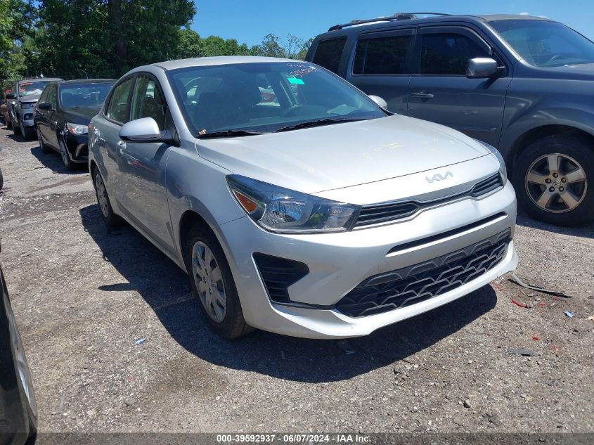 2022 KIA RIO LX/S