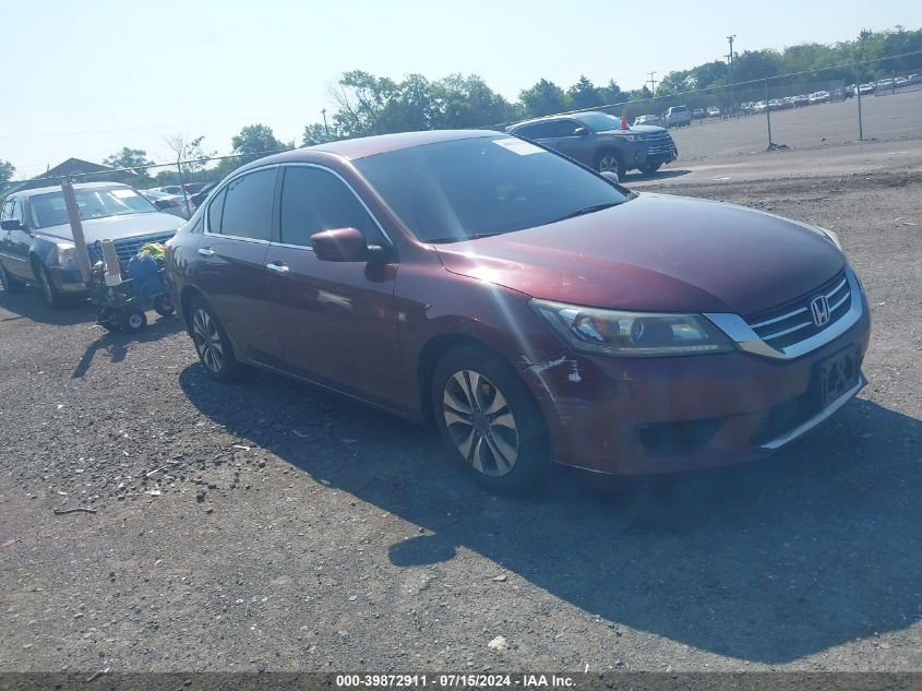 2014 HONDA ACCORD LX