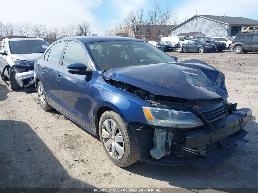 2012 VOLKSWAGEN JETTA 2.5L SE