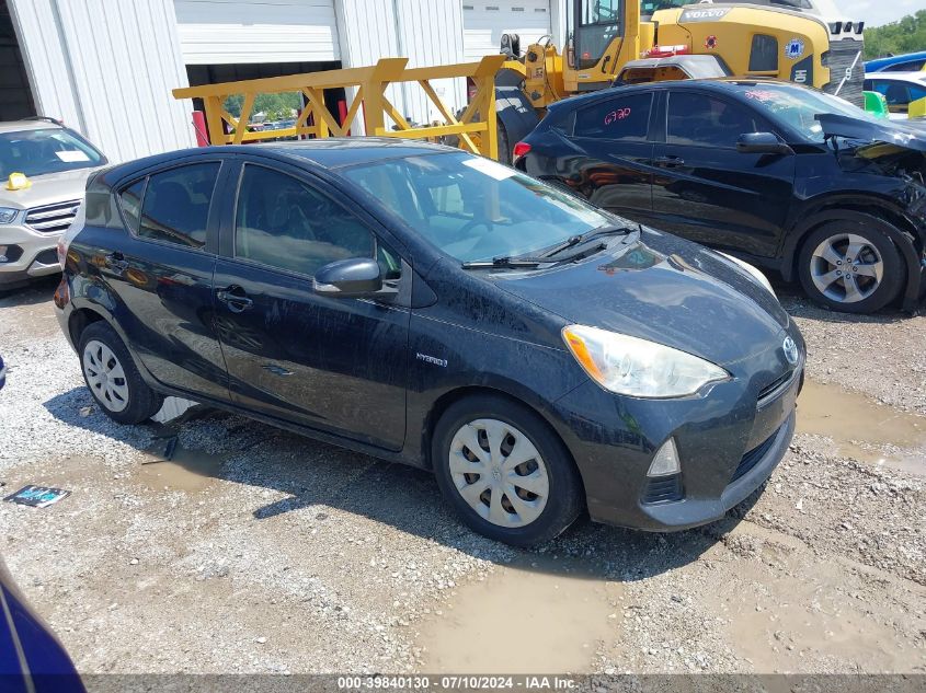 2012 TOYOTA PRIUS C ONE