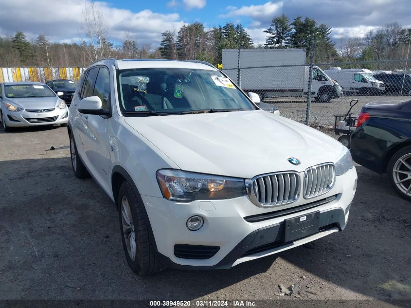 2017 BMW X3 XDRIVE28I