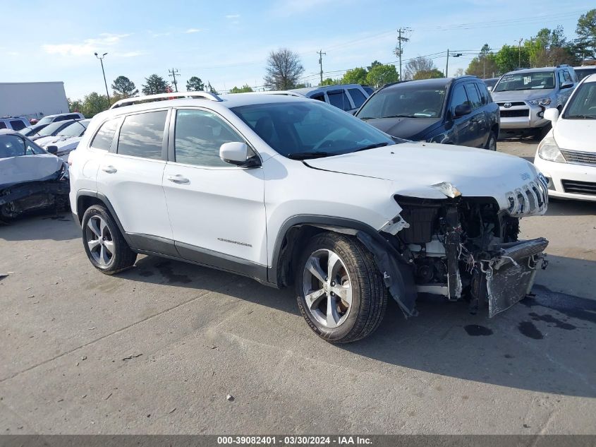 2019 JEEP CHEROKEE LIMITED FWD