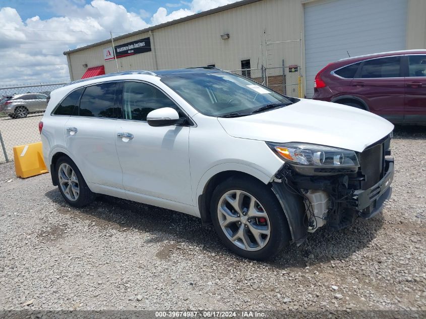 2017 KIA SORENTO 3.3L SX