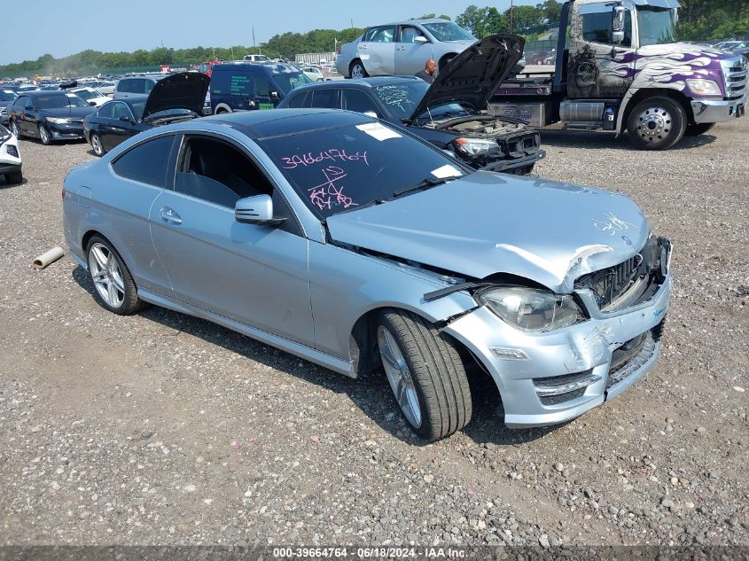 2013 MERCEDES-BENZ C 350 SPORT