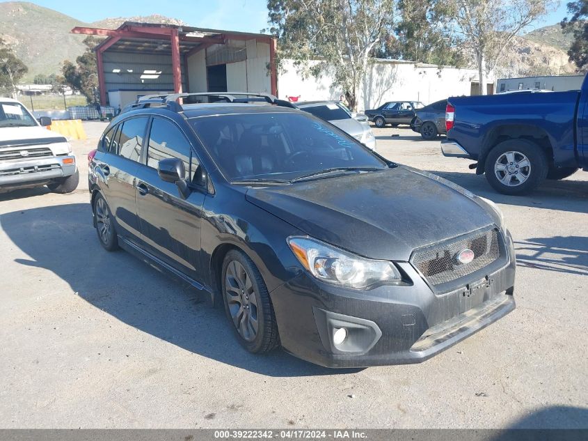 2012 SUBARU IMPREZA 2.0I SPORT LIMITED