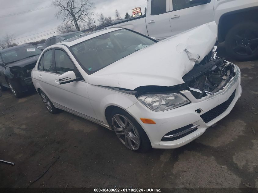 2013 MERCEDES-BENZ C 300 LUXURY 4MATIC/SPORT 4MATIC