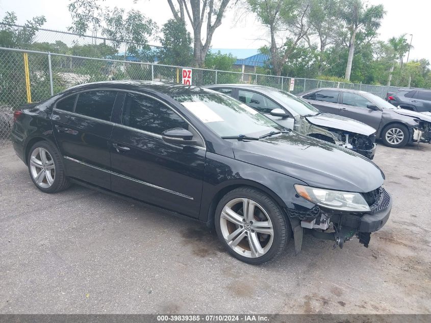 2013 VOLKSWAGEN CC 2.0T SPORT PLUS