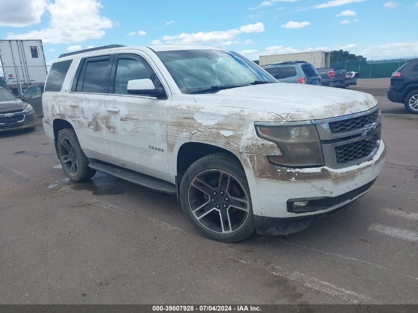 2020 CHEVROLET TAHOE 4WD LT