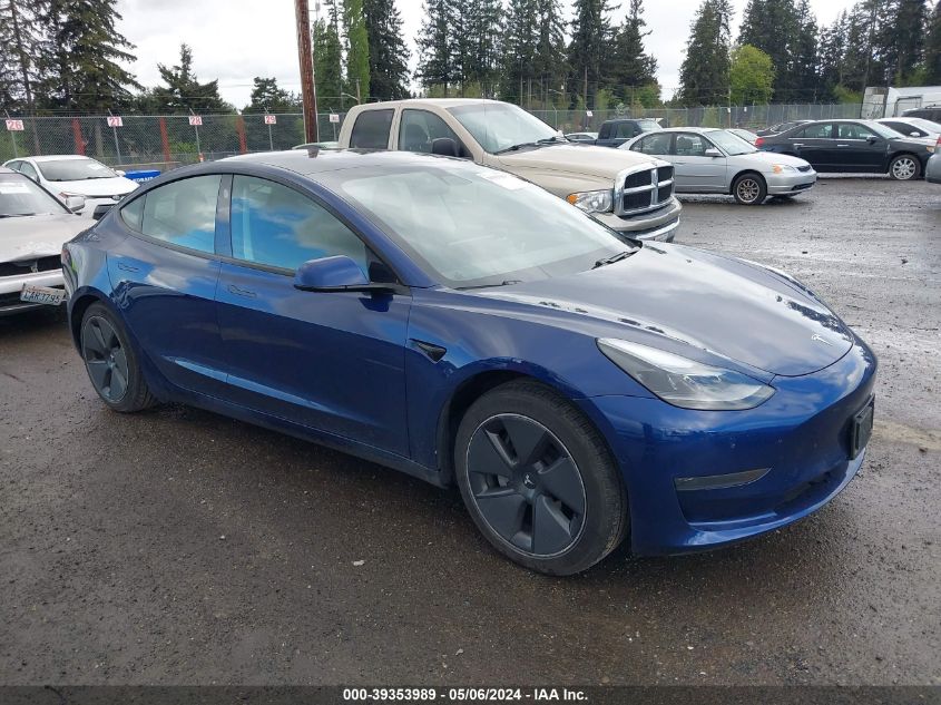 2021 TESLA MODEL 3