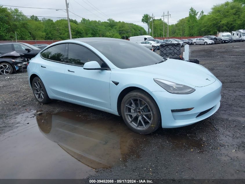 2023 TESLA MODEL 3 REAR-WHEEL DRIVE