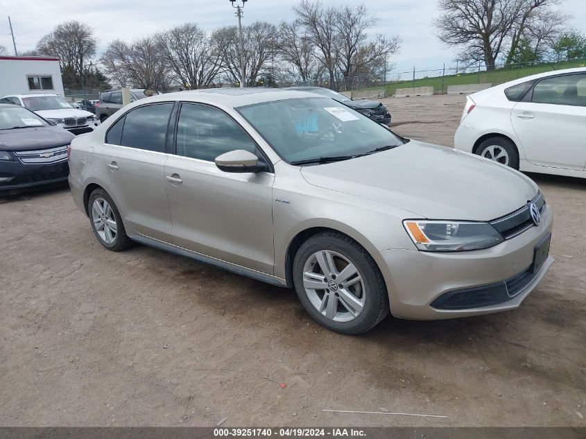 2013 VOLKSWAGEN JETTA HYBRID SEL