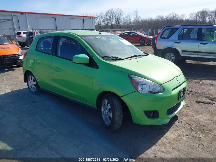 2014 MITSUBISHI MIRAGE ES