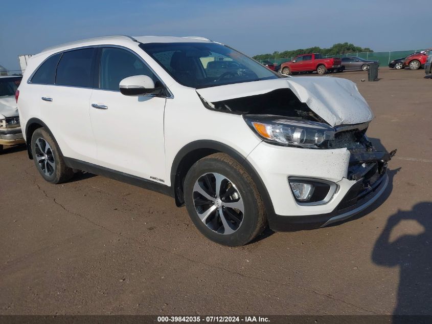 2017 KIA SORENTO 3.3L EX