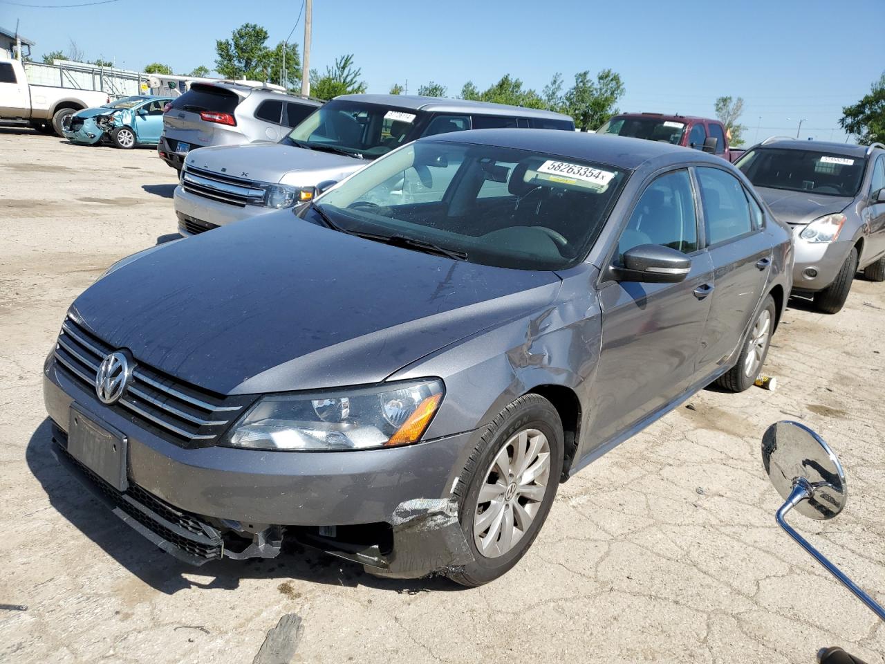 2012 VOLKSWAGEN PASSAT S