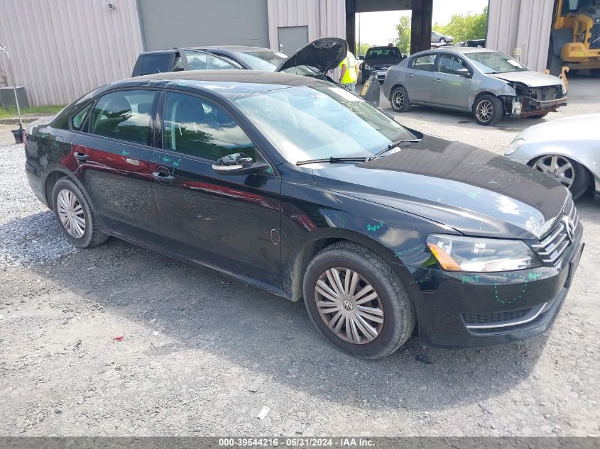 2015 VOLKSWAGEN PASSAT 1.8T S