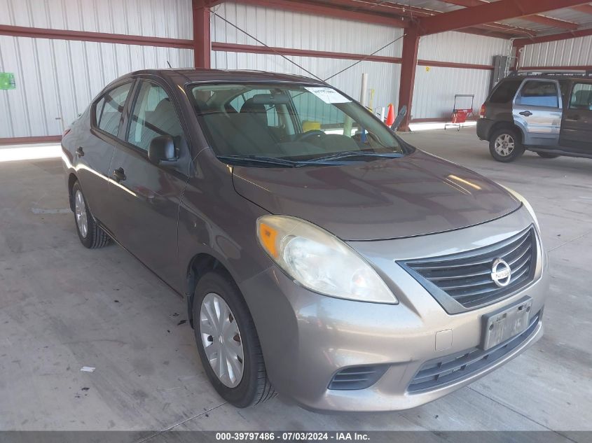 2014 NISSAN VERSA 1.6 S+