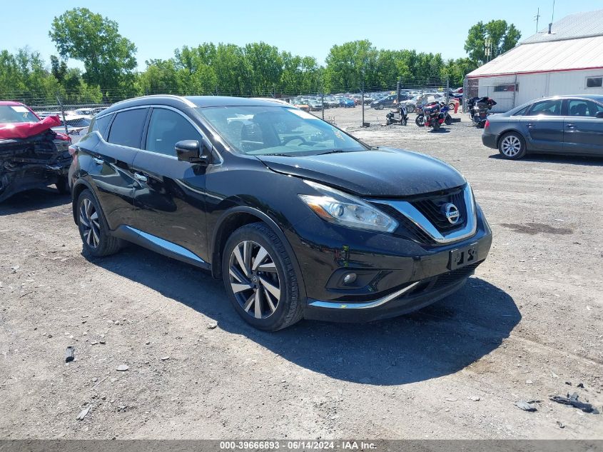 2017 NISSAN MURANO PLATINUM