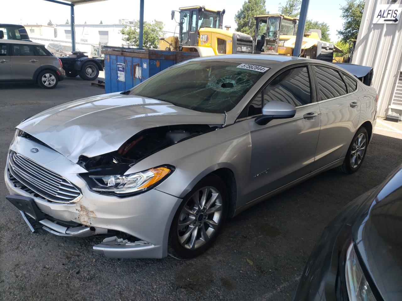 2017 FORD FUSION S HYBRID