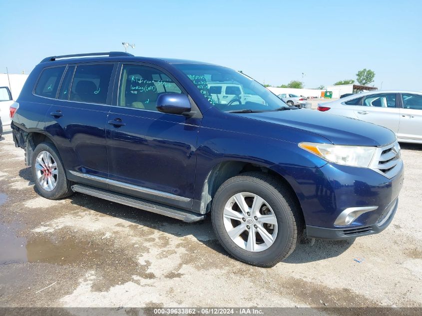 2013 TOYOTA HIGHLANDER SE V6