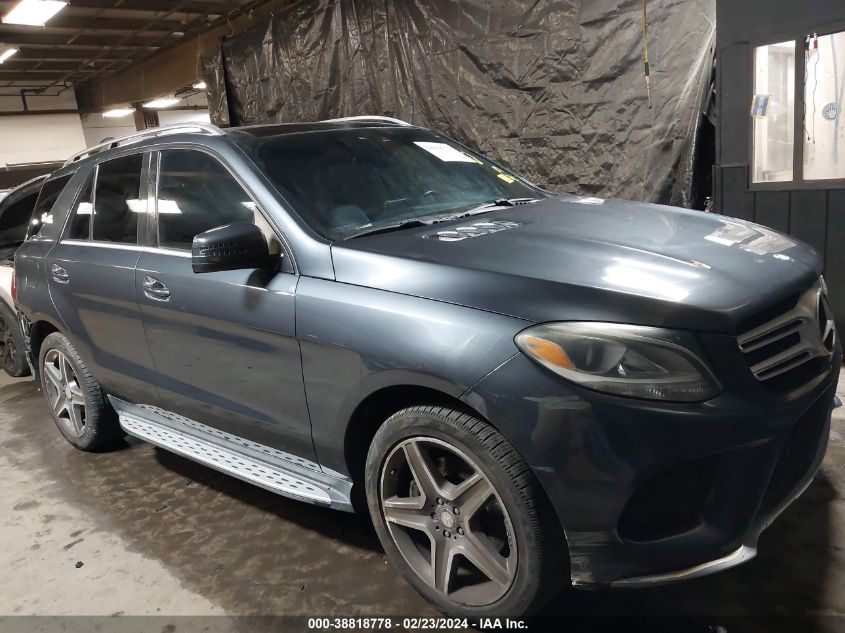 2016 MERCEDES-BENZ GLE 350 4MATIC