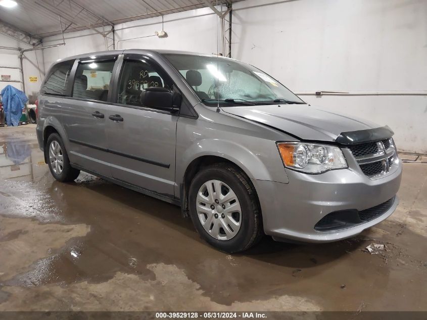 2016 DODGE GRAND CARAVAN AMERICAN VALUE PKG