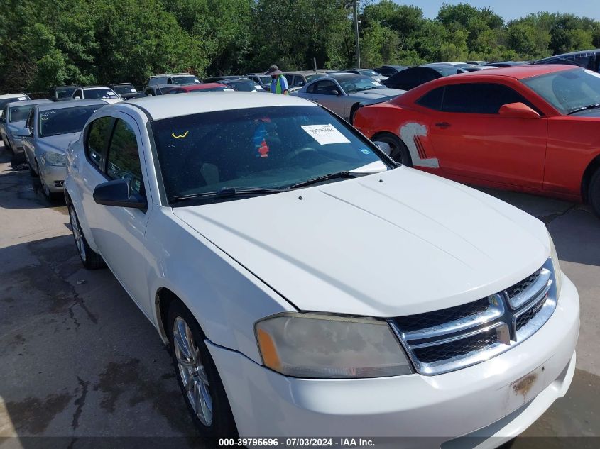 2013 DODGE AVENGER SE